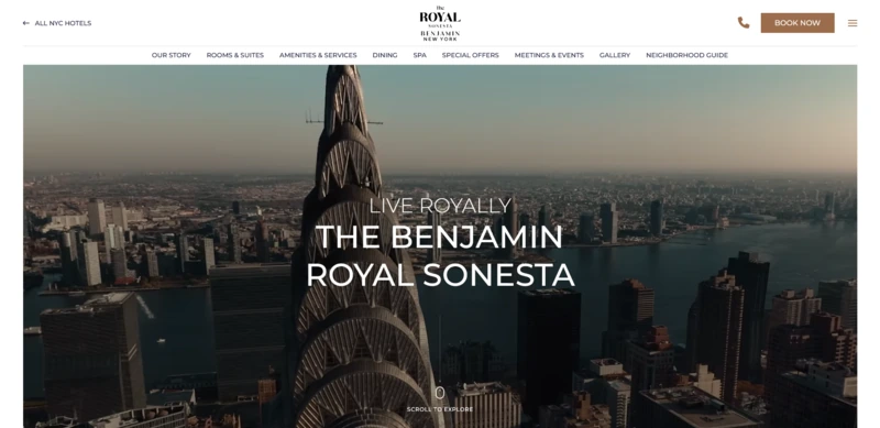 The Benjamin hotel in New York City