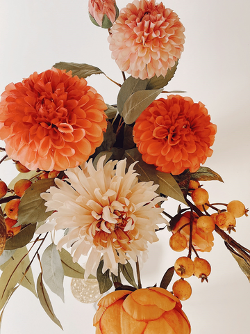 Bouquet of orange flowers